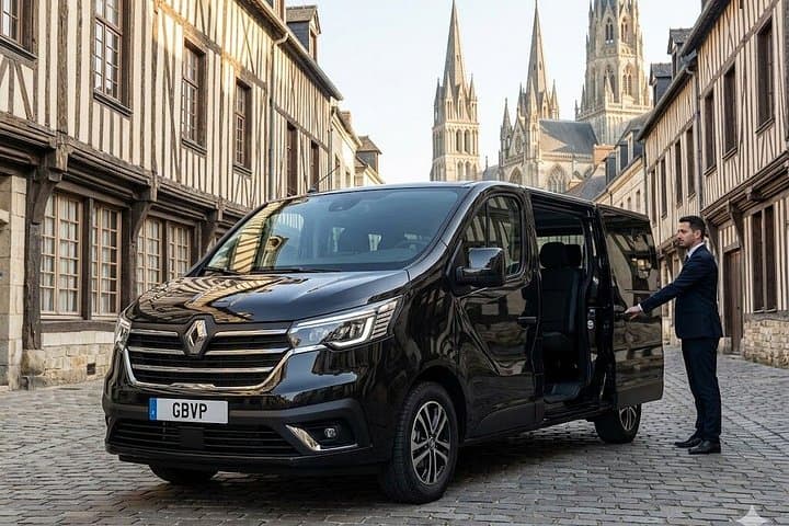 Private transfer: Paris or CDG ⇄ Bayeux