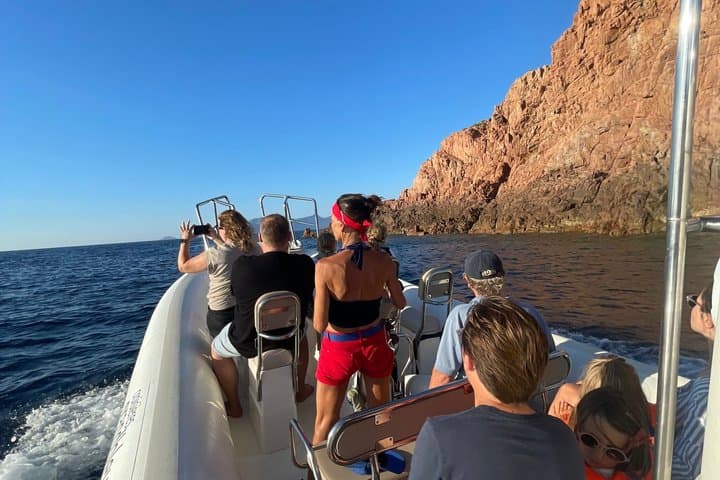 Cruise in a small group in Scandola Girolata Calanques de Piana