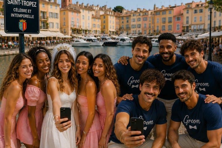 Saint-Tropez: Challenges and challenges EVG or EVJF as a team