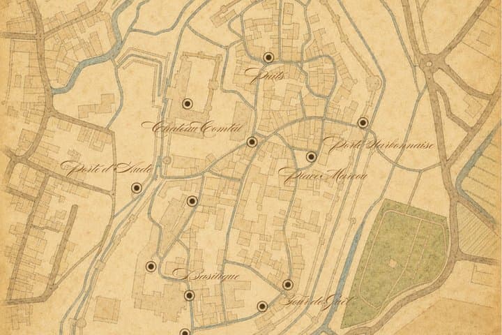 Carcassonne In the footsteps of cathars - Treasure hunt