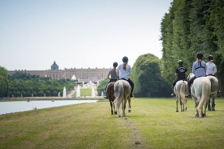 Horseback riding at Versailles
