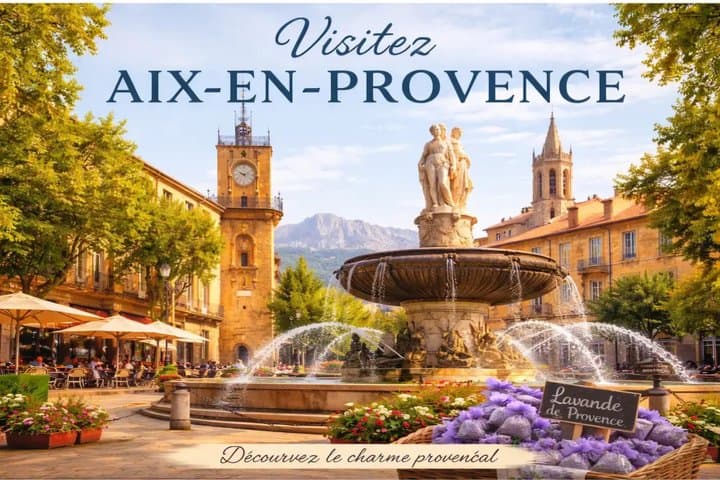 Tour and private tour DE Marseille to Aix-EN-Provence & Cassis