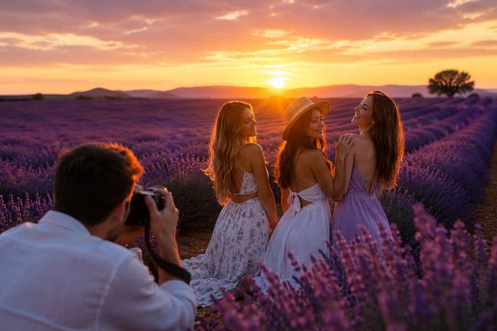 Aix-en-Provence: Private Lavender Sunset Tour. Only you
