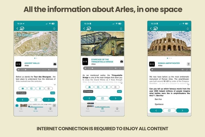 TOP Arles : Private guided tour with your mobile