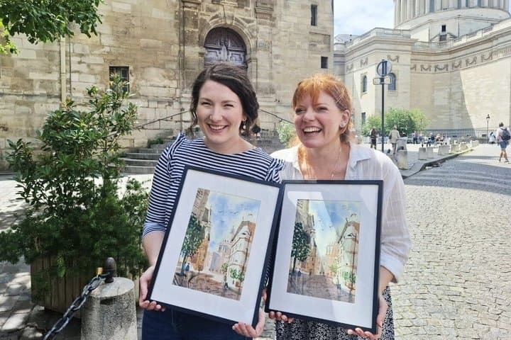 Paris Indoor Watercolor Experience – Essential Edition