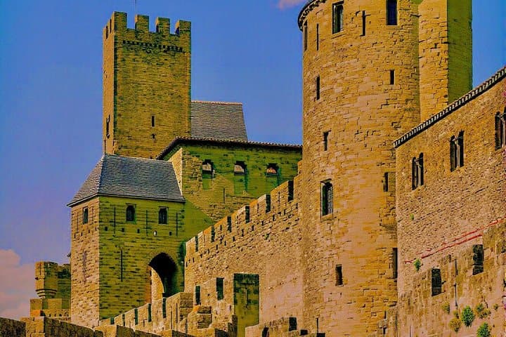 Discovery of Fortresses Carcassone and Salses Tour