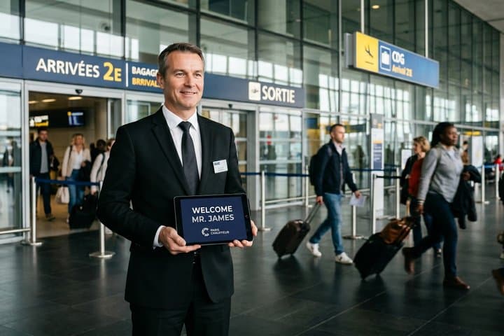 Paris: CDG/ORY Airport Private Roundtrip to Paris City Center