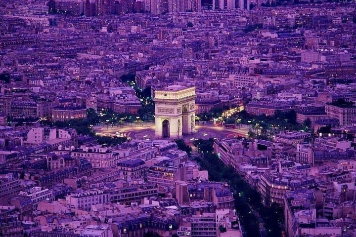 Arc de Triomphe Observation Deck Ticket Paris Skyline Views