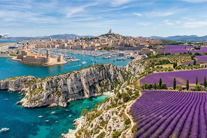 Roundtrip Transfers Port Marseille to Aix en Provence