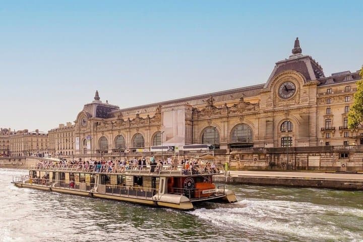 Seine Flexible Ticket Cruise with Multilingual Audio Guide