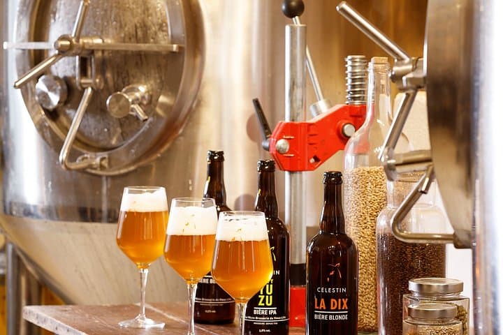Historic brewery visit beer tastings in Lille