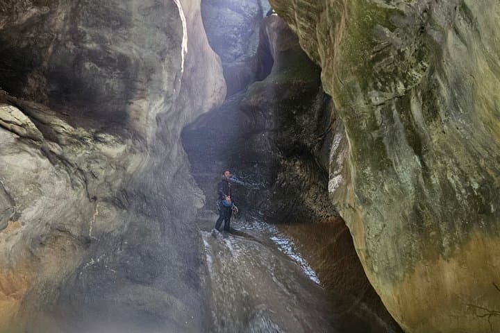 Aquatic afterwork in the Canyon of Versoud