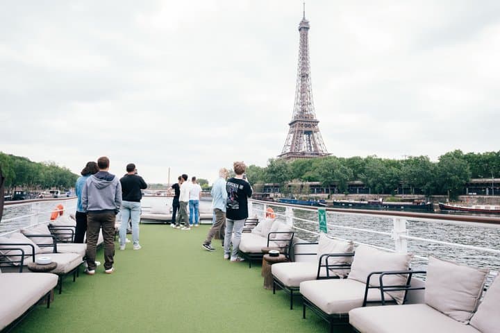 Paris Theo Boat Seine River Italian Trattoria Style Lunch Cruise