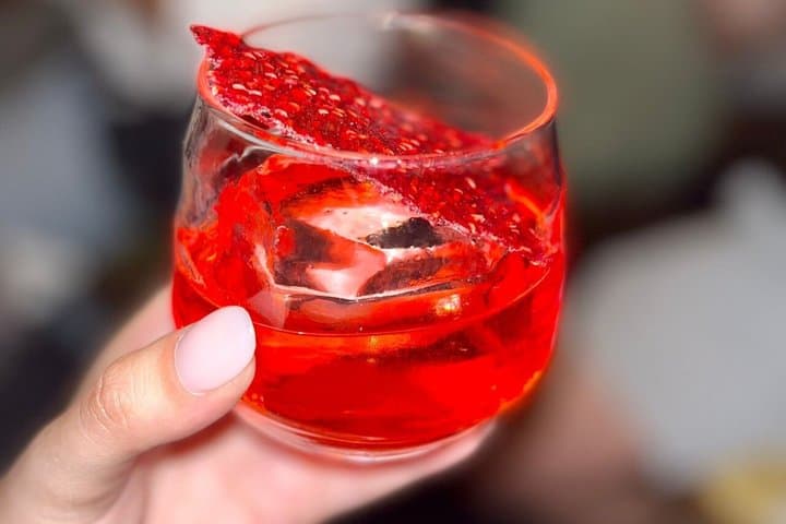 Cocktail & food pairings on a secret rooftop