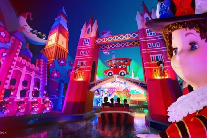Disneyland Paris Theme Park Ticket with Round Trip Train Transfer