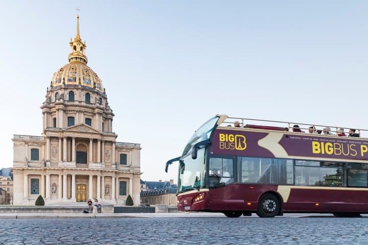 Paris Eiffel Tower Guided Tour 2. Floor & 24-Hour Hop-On Bus