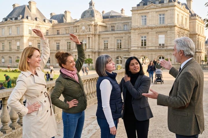 Private Paris Pilates and Walking Tour for British Divorcées