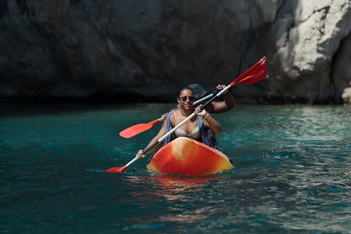 Ideal kayak trip to explore the beauty of the blue coast