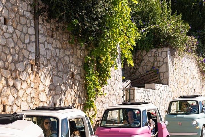 Retro Electric Topolino Ride on the French Riviera