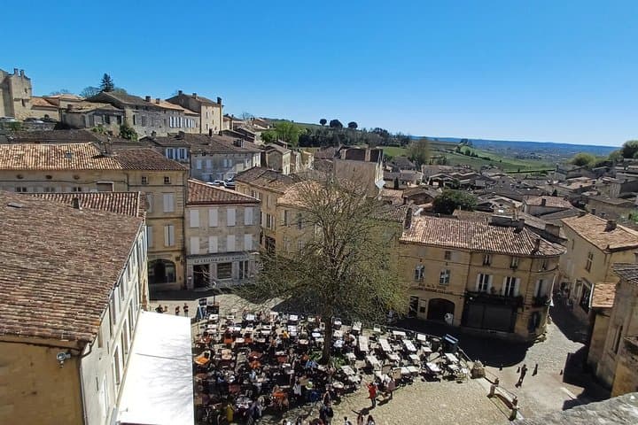 Half day in Saint-Emilion, Wine tast, tour, Church visit, Tapas !