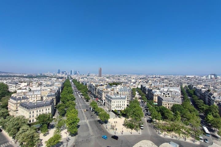 Arc de Triomphe and Rooftop Access