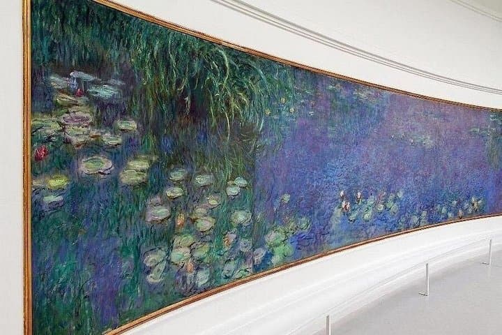 Musée de l'Orangerie Ticket with Monet Water Lilies Gallery Paris