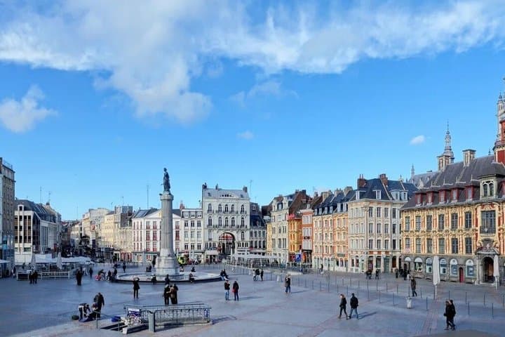 Lille Self Guided Walking Tour Landmarks with Audio and Quiz