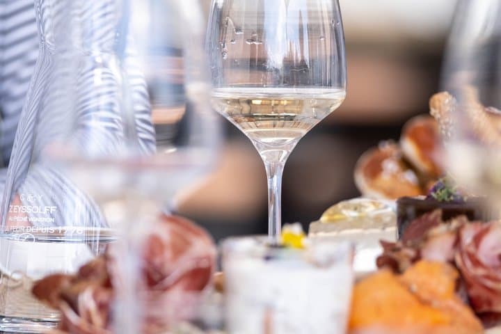 Immersive cellar tour, tasting and picnic basket