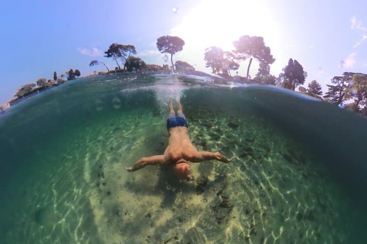 Cap d'Antibes: Scooter, Snorkeling and private Paddle.