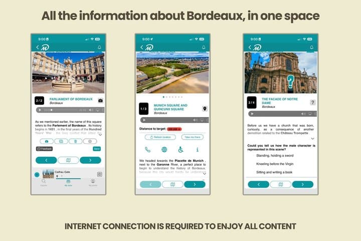 TOP Bordeaux Private Guided Tour with your Mobile