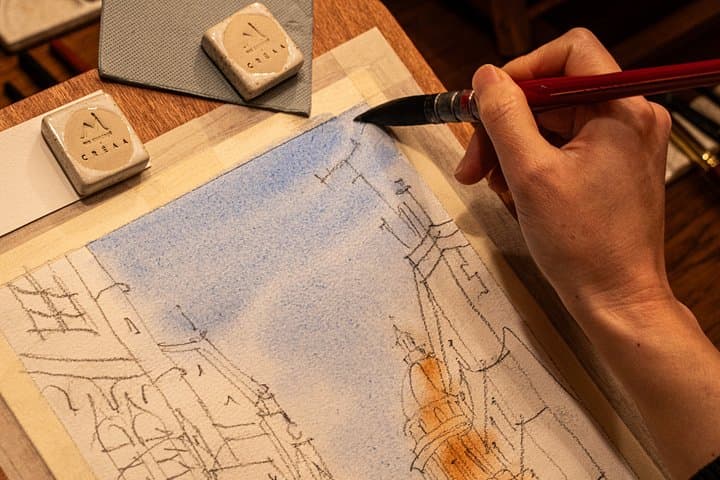 Paris Indoor Watercolor Workshop – Signature Edition