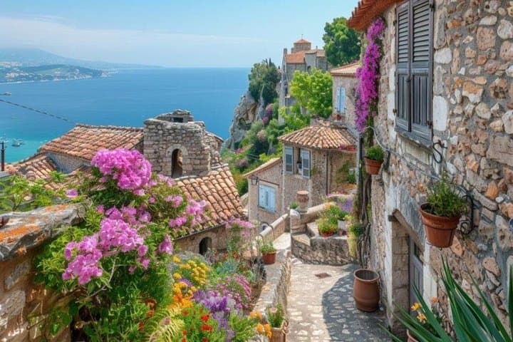 Private Tour of the French Riviera in Van Luxury with Private Driver