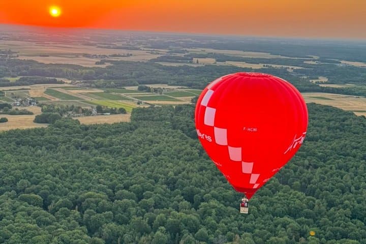Ticket Balloon flight in Touraine