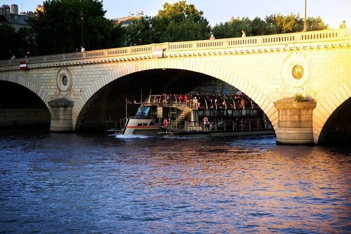 One-Hour Seine River Sightseeing Cruise with Audio Commentary