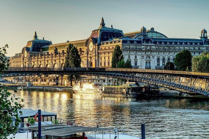 Orsay Museum with Entry Ticket Audio Guide Seine Cruise or Bus