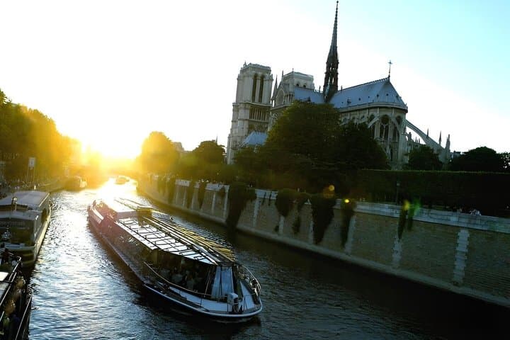 Seine River Sightseeing Cruise and Hop On Hop Off Options