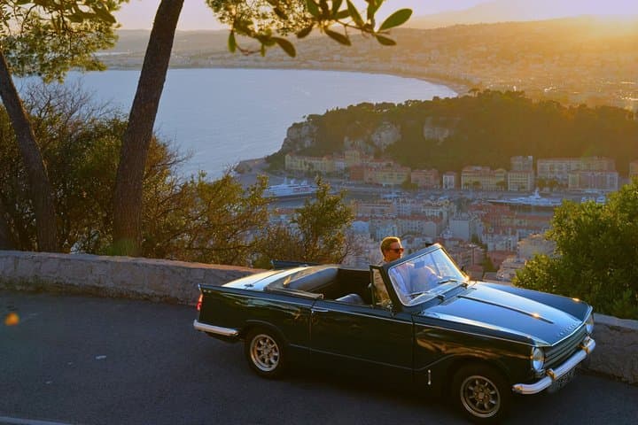 Nice: Private tour in a classic car on the French Riviera