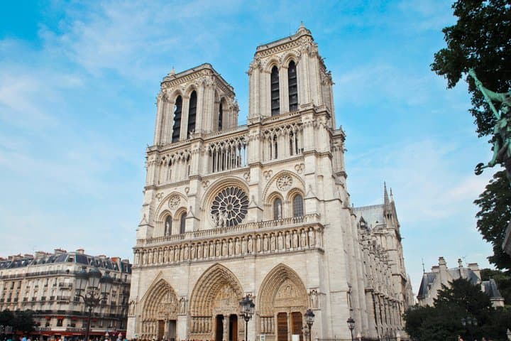 Notre Dame Exterior Guided Tour with Entry Assistance