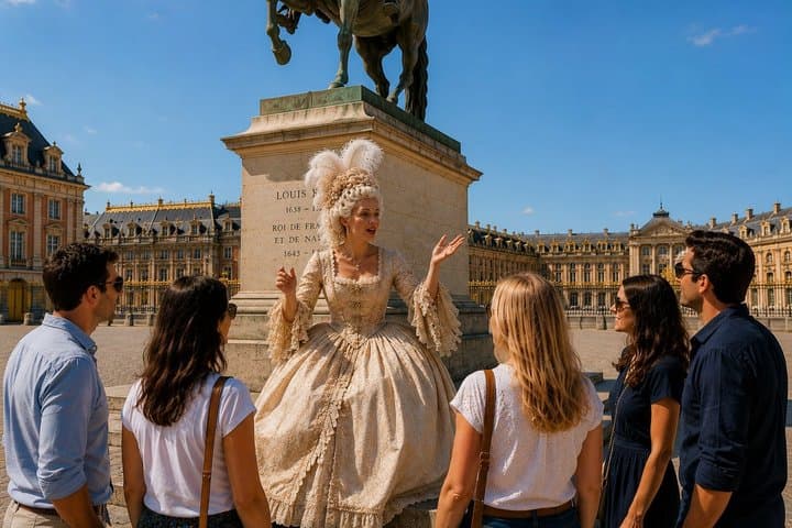 Versailles Marie Antoinette Walking Experience with actress