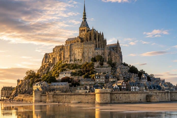 Private UNESCO Tour to Mont St Michel from Cherbourg