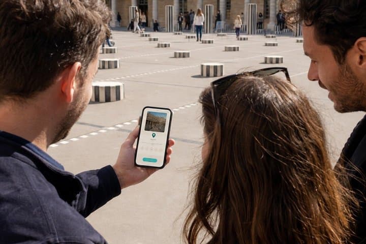 Paris: Louvre Area: Self-Guided Scavenger Hunt & Walking Tour