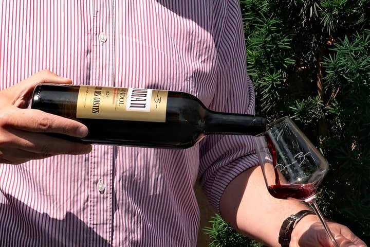 Wine tasting and free tour of the vineyards at Domaine Bunan