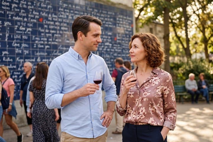 Singles' Paris Charming Wine Walking Tour