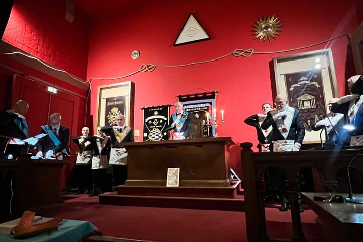 Exclusive Behind the Scenes French Freemasons Grand Lodge