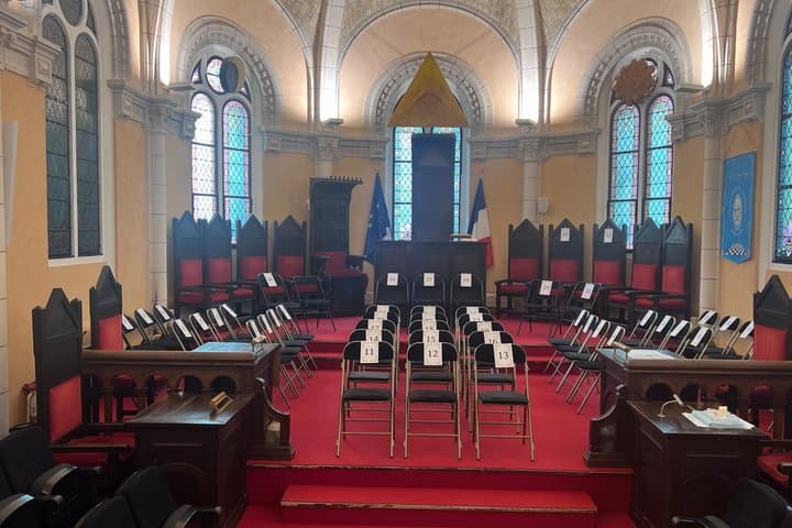 Exclusive Behind the Scenes French Freemasons Grand Lodge