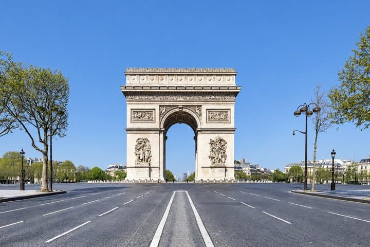 Paris Arc de Triomphe Rooftop Entry Ticket