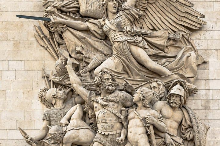 Paris Arc de Triomphe Rooftop Entry Ticket