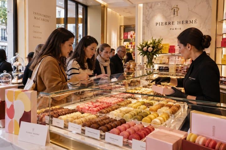 Paris Saint Germain Food, Macarons & Culture Tour with 7 Tastings