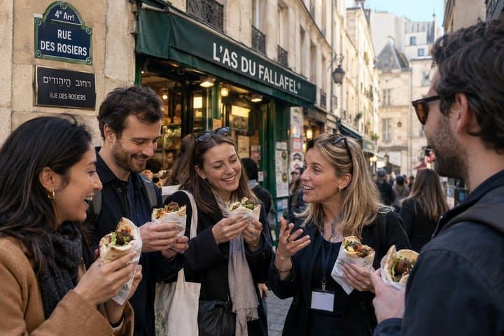 Paris Le Marais Food, Art & History Tour with 7 Tastings