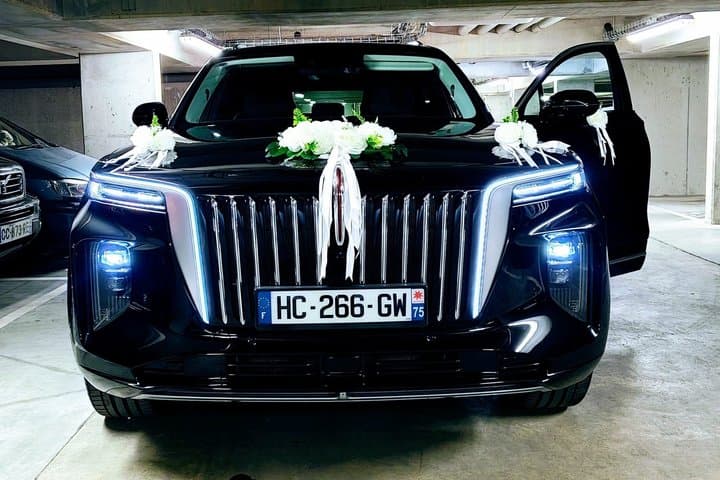 Private Luxury Chauffeur for Weddings and Photoshoots in Paris